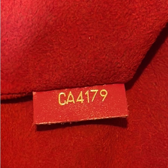 New Louis Vuitton Damier Denim Rouge City Monogram Patchwork City Pouch Wristlet - Picture 14 of 17